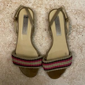 STELLA McCARTNEY sling back sandal size 38